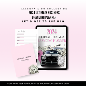 2024 Ultimate Business Branding Planner