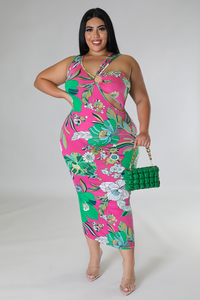 Baecation Maxi Plus Dress